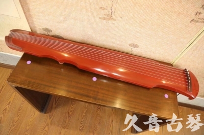 泉州市●久音古琴  ●典藏系列  20230608[红洒金伏羲]